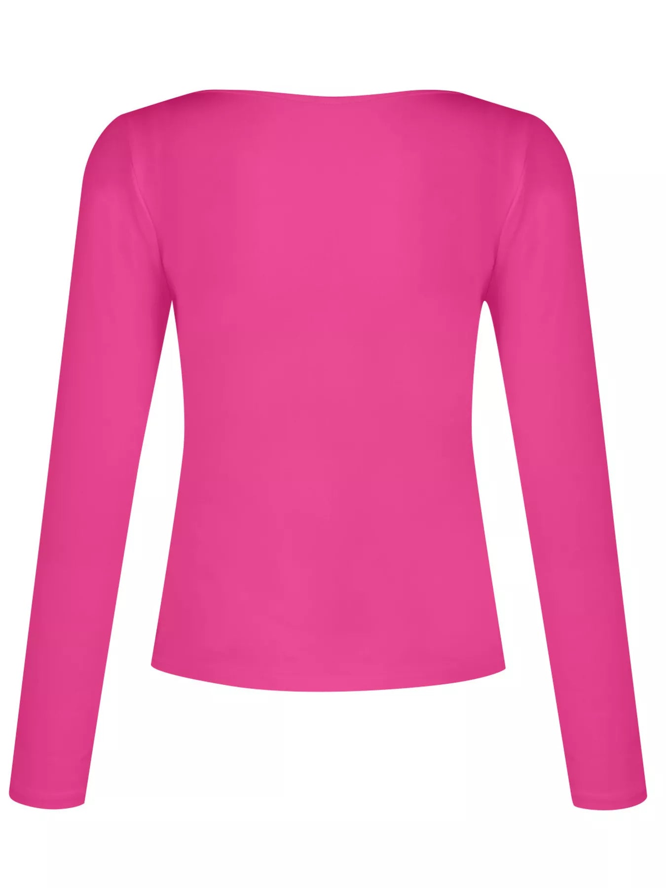 Full Size Slim Fit V-Neck Long Sleeve T-Shirt Plus Size Trendsi