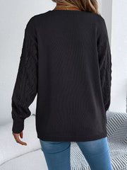 Openwork Open Front Cardigan OutfitFlow