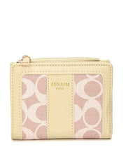 PU Leather Card Case Cream One Size OutfitFlow