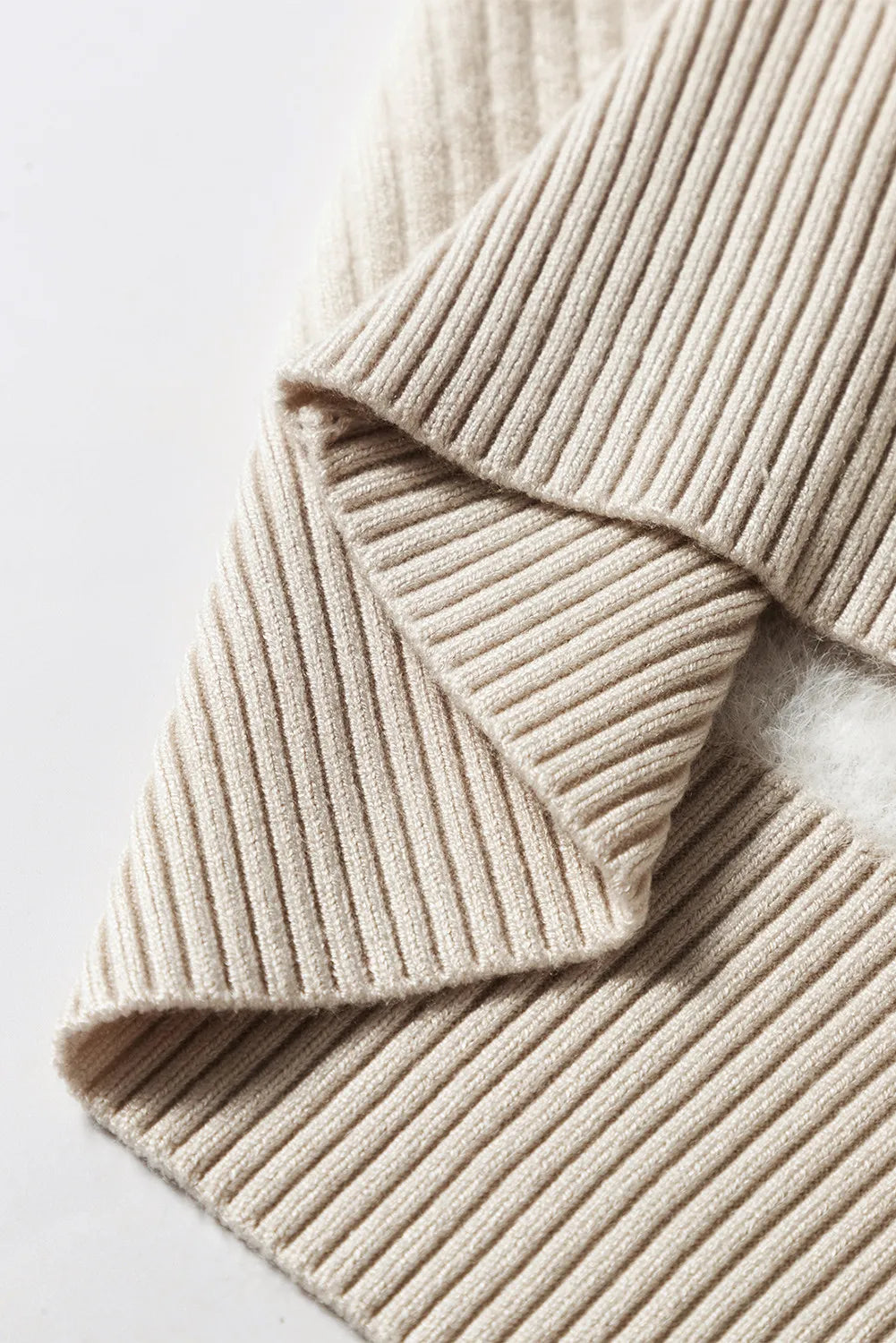 Mock Neck Long Sleeve Sweater OutfitFlow