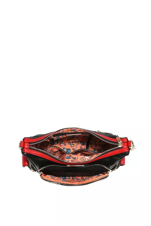 Nicole Lee USA Martha Travels Italy Multi Pocket Shoulder Bag OutfitFlow
