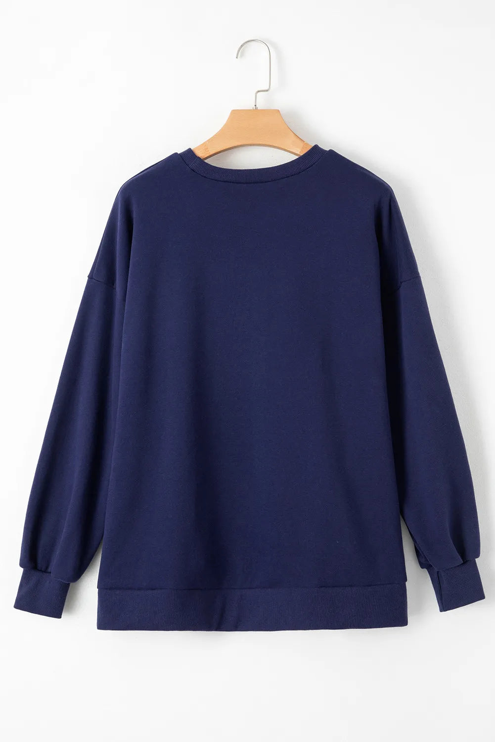 Outfit Flow - Round Neck Long Sleeve Sweatshirt