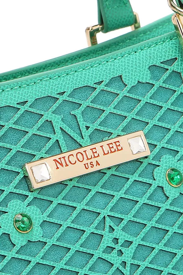 Nicole Lee USA Structured Tote Bag OutfitFlow