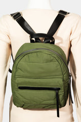 Outfit Flow - Fame Adjustable Strap Nylon Backpack Bag