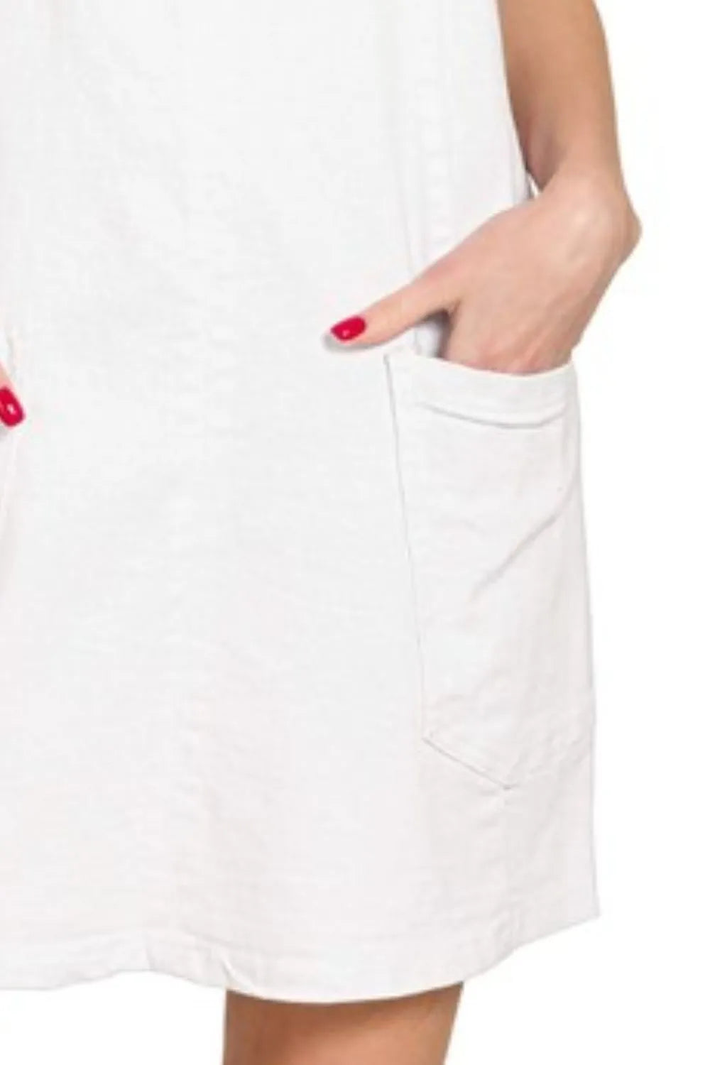 Zenana Washed Adjustable Strap Denim Overall Dress OutfitFlow