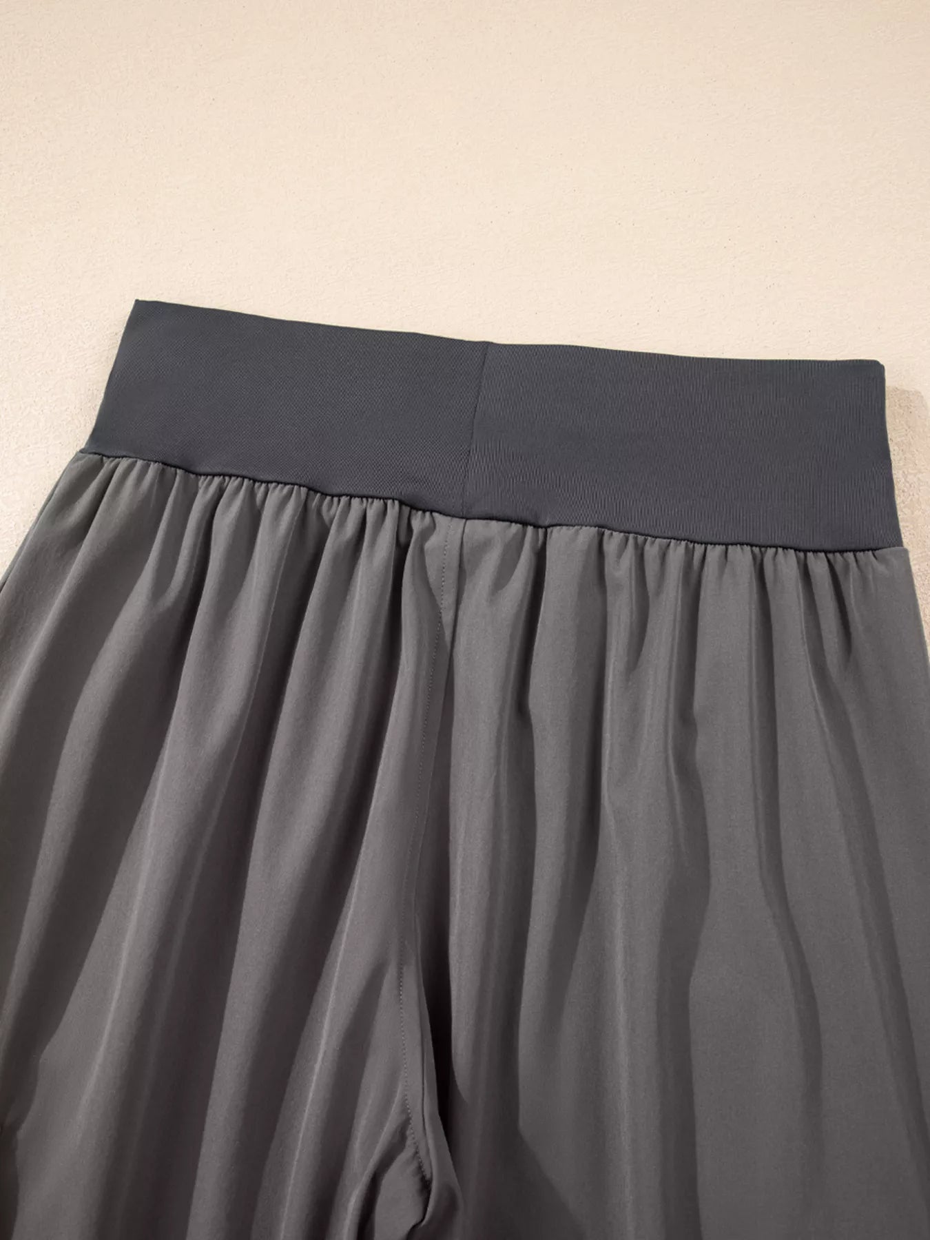 Elastic High Waist Pocketed Cargo Jogger Pants OutfitFlow