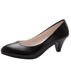 Point Toe Kitten Heels Pumps OutfitFlow
