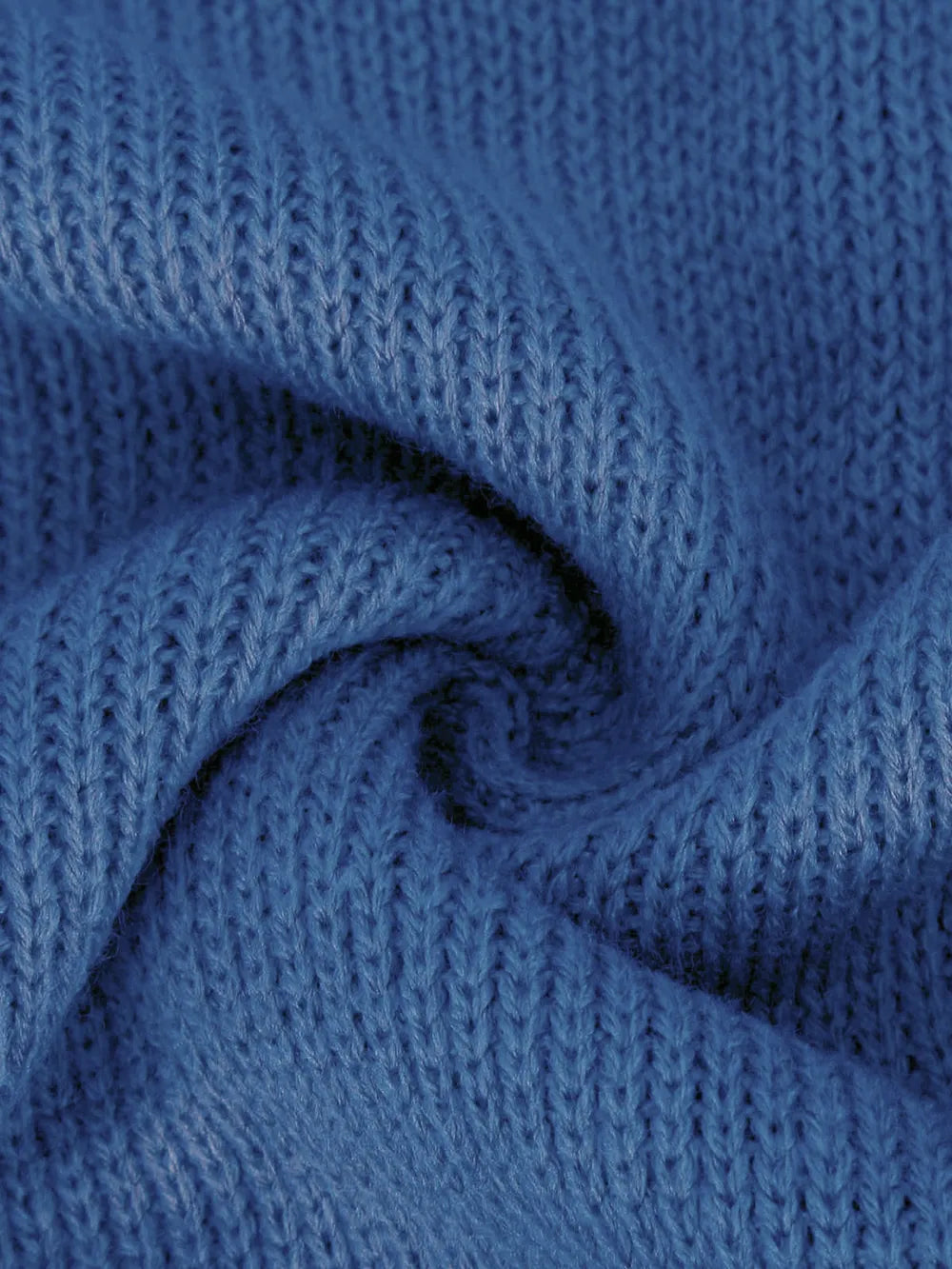 Round Neck Long Sleeve Sweater OutfitFlow