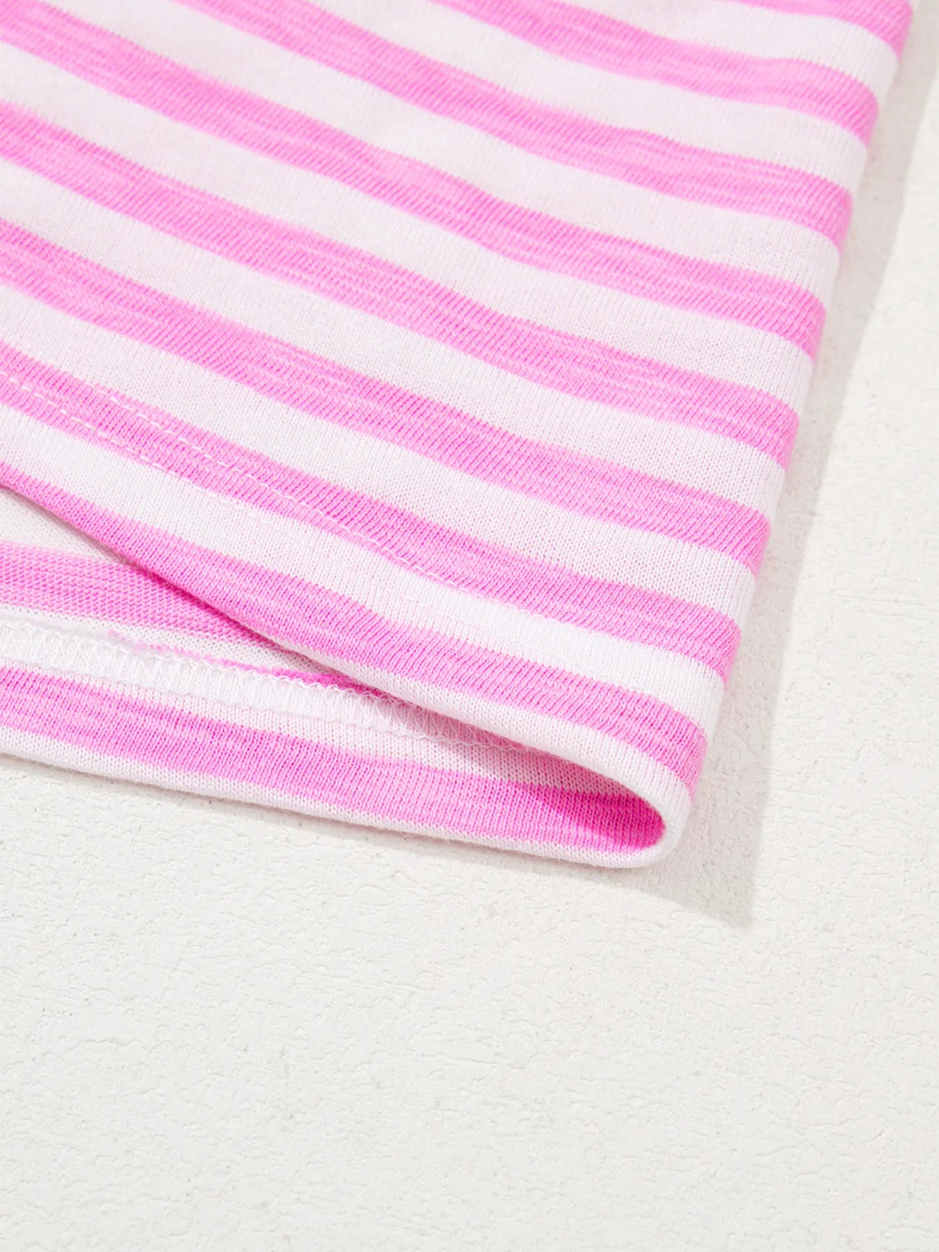 Striped V-Neck T-Shirt OutfitFlow