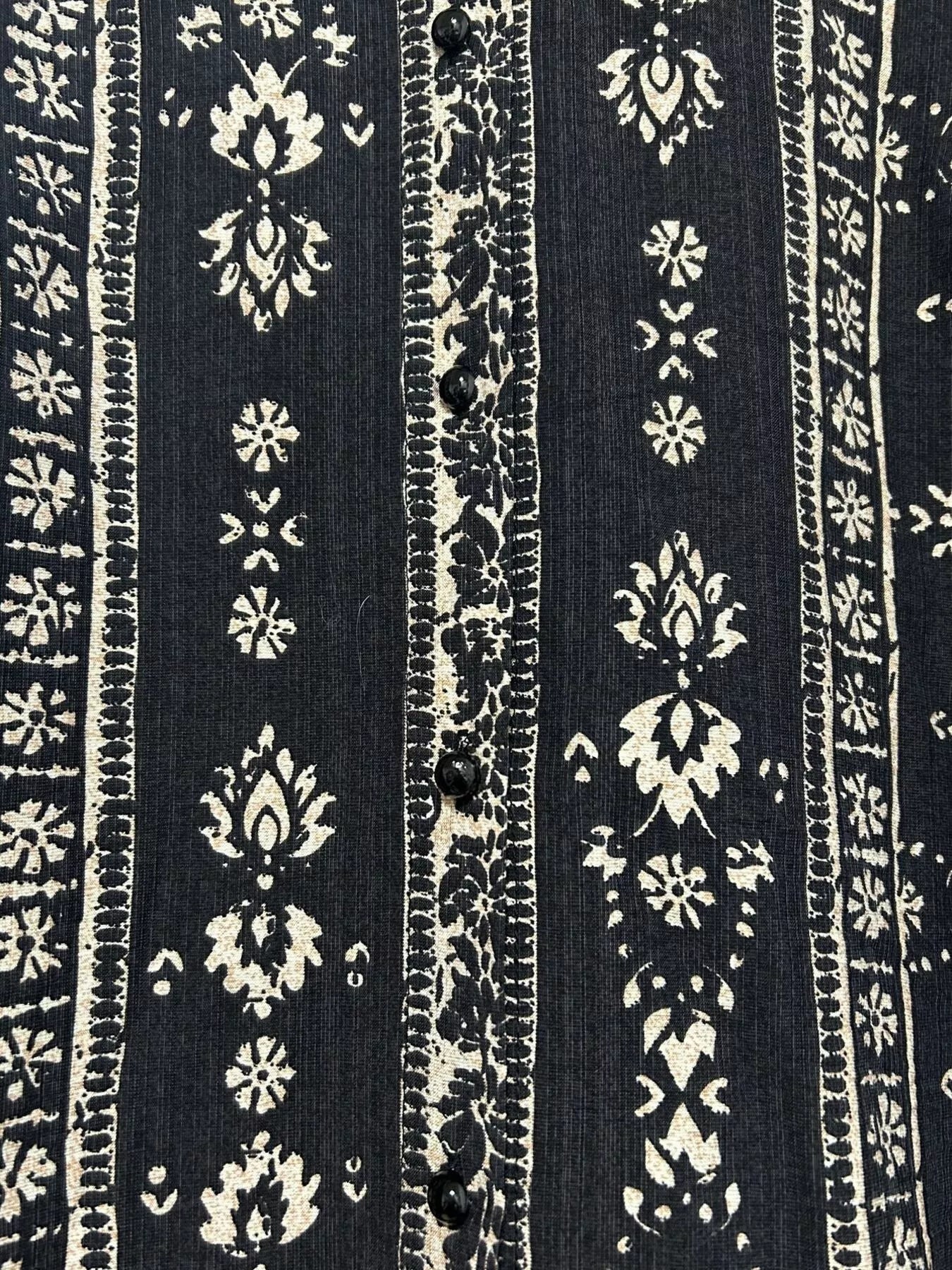 Printed Long Sleeve Blouse OutfitFlow