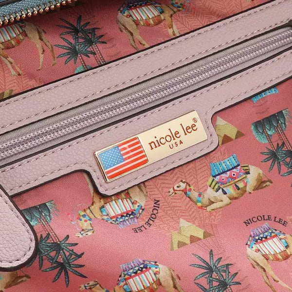 Nicole Lee USA Queen Cleopatra Dome Handbag Trendsi