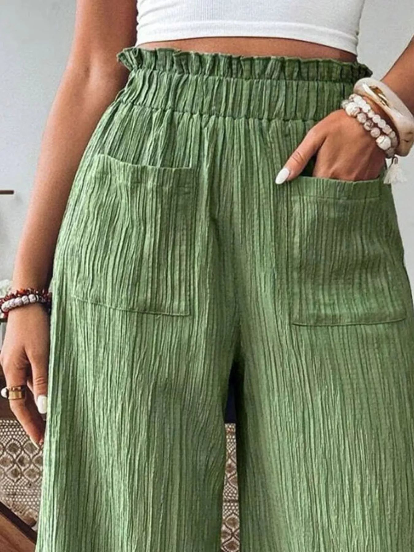 High-Waisted Wide Leg Pants OutfitFlow