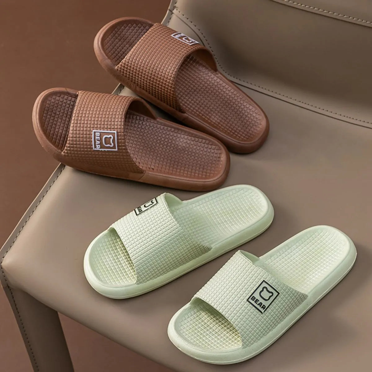 Open Toe Flats Slippers OutfitFlow