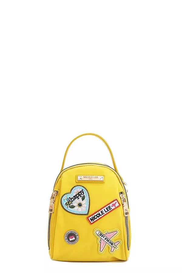 Nicole Lee USA Color Patch Multi Bag YELLOW OS OutfitFlow