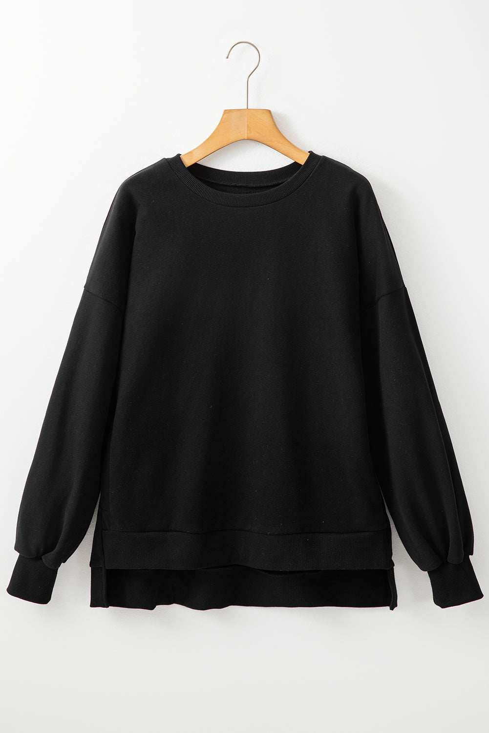 Outfit Flow - Round Neck Long Sleeve Sweatshirt