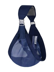 Breathable Mesh Baby Sling Dark Blue One Size Trendsi