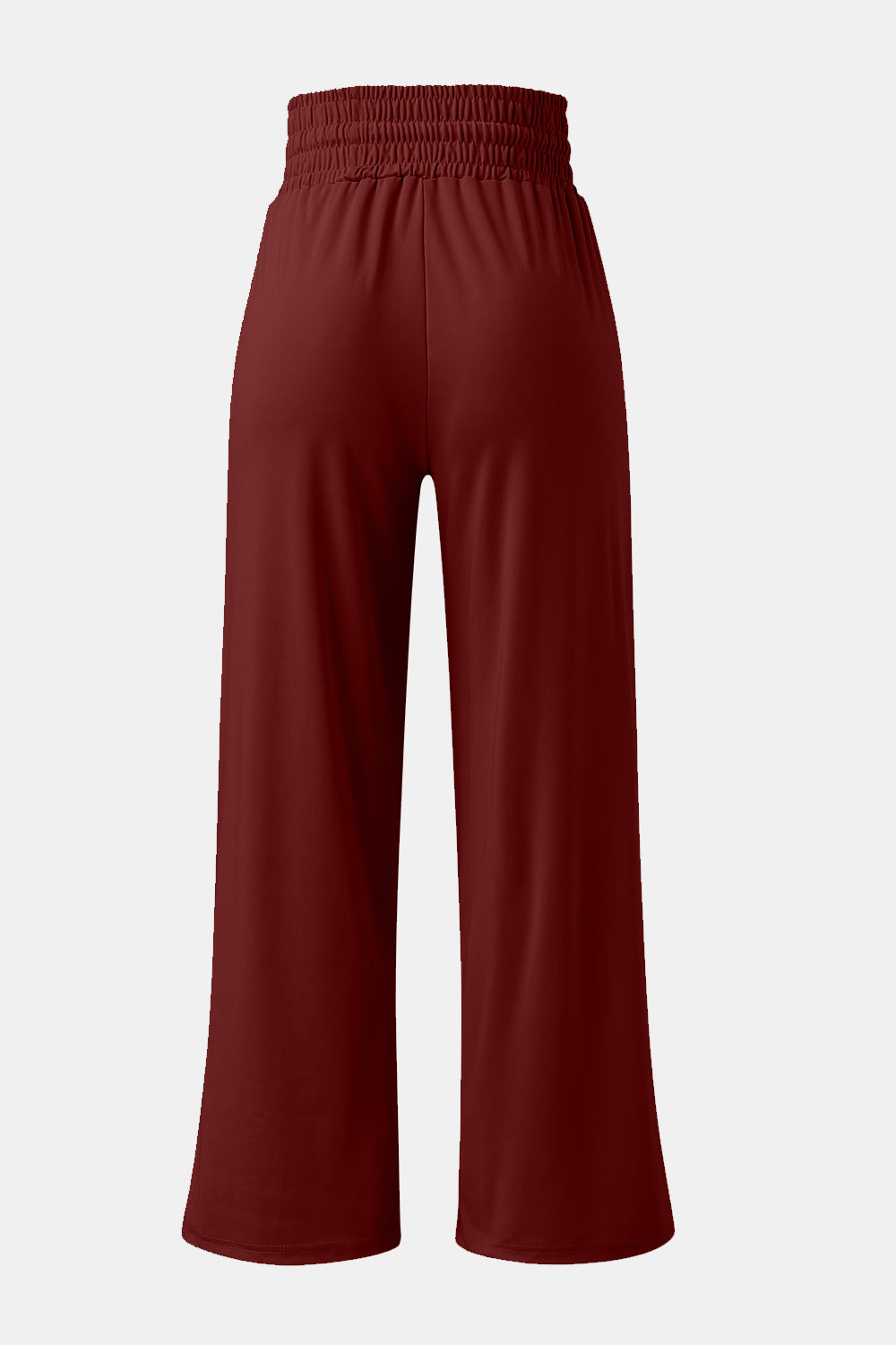 Outfit Flow - Full Size Drawstring High Waist Wide Leg Pants