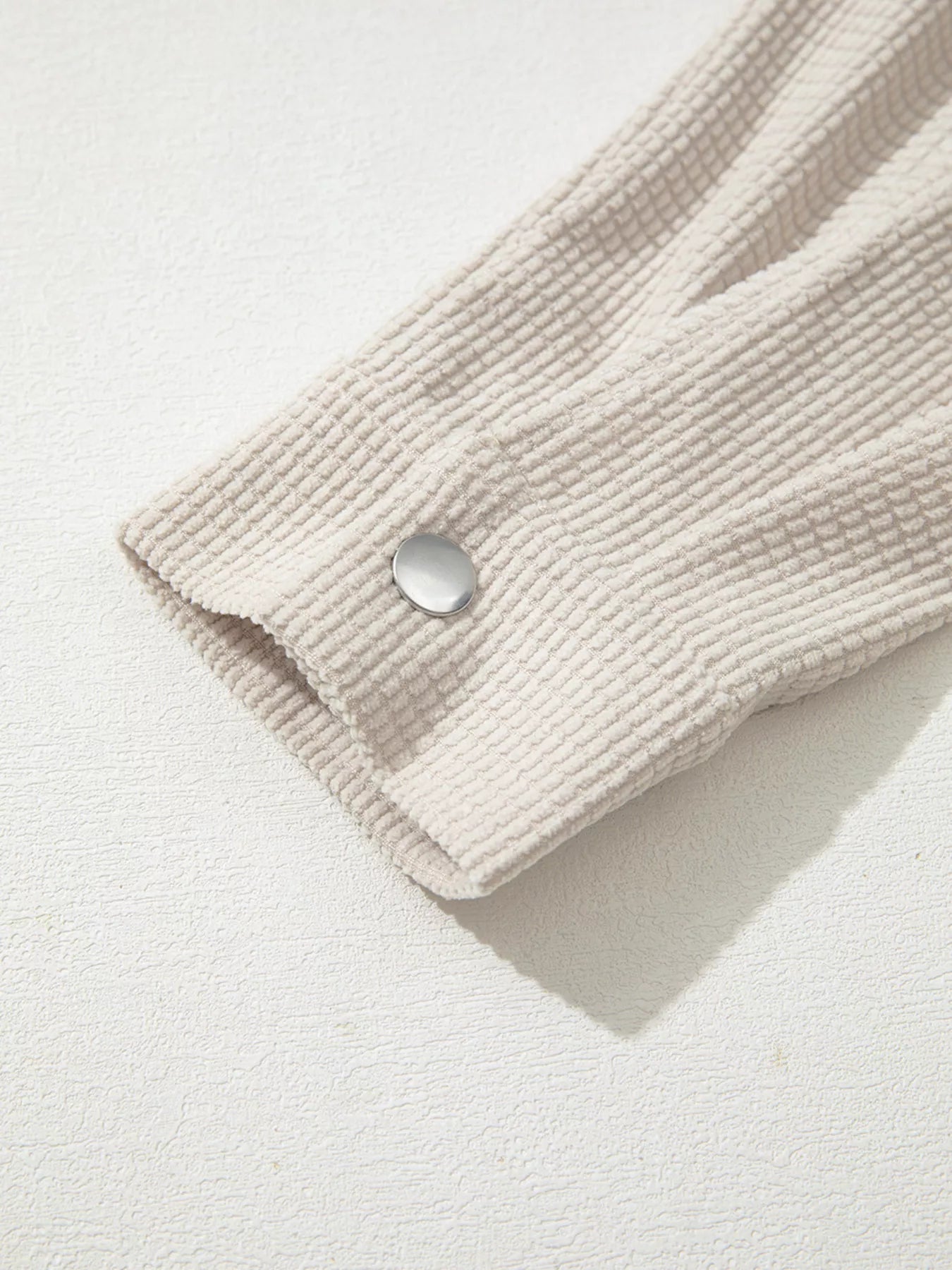 Thermal Knit Textured Hooded Jacket OutfitFlow