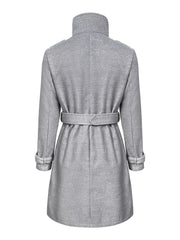 Button-Down Longline Coat with Belt OutfitFlow