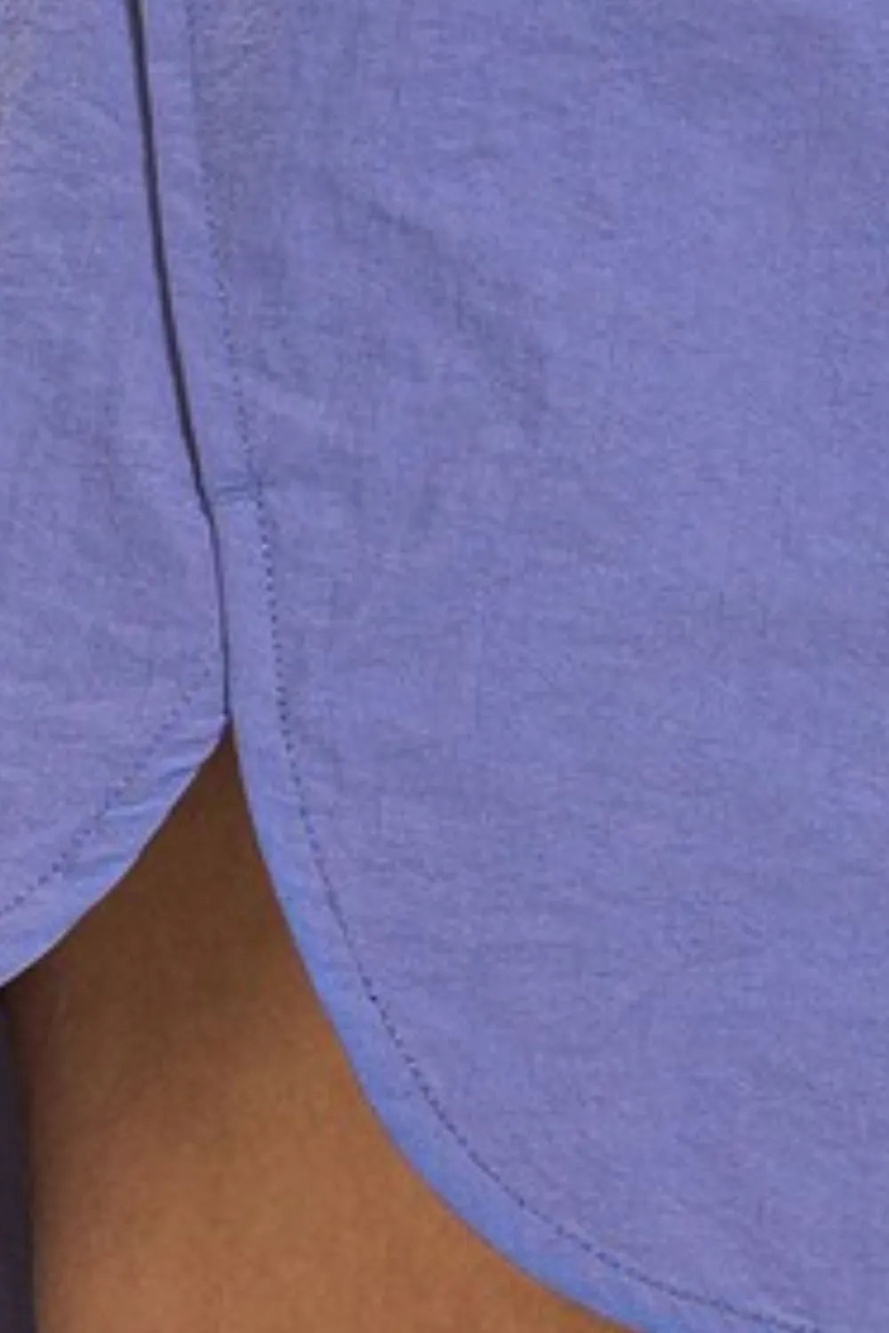 Zenana Windbreaker Smocked Waistband Running Shorts OutfitFlow