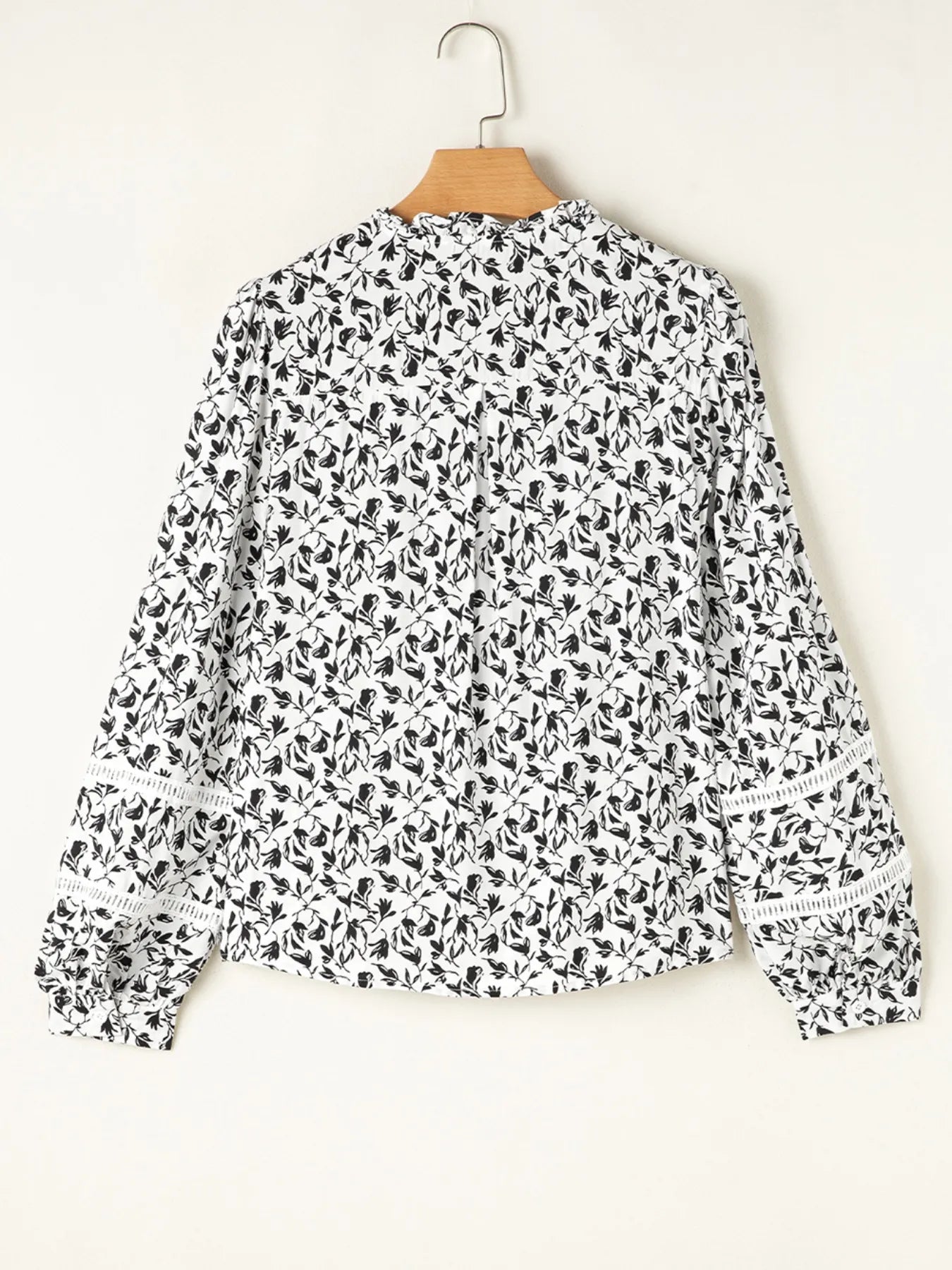 Floral Button Down Long Sleeve Shirt OutfitFlow