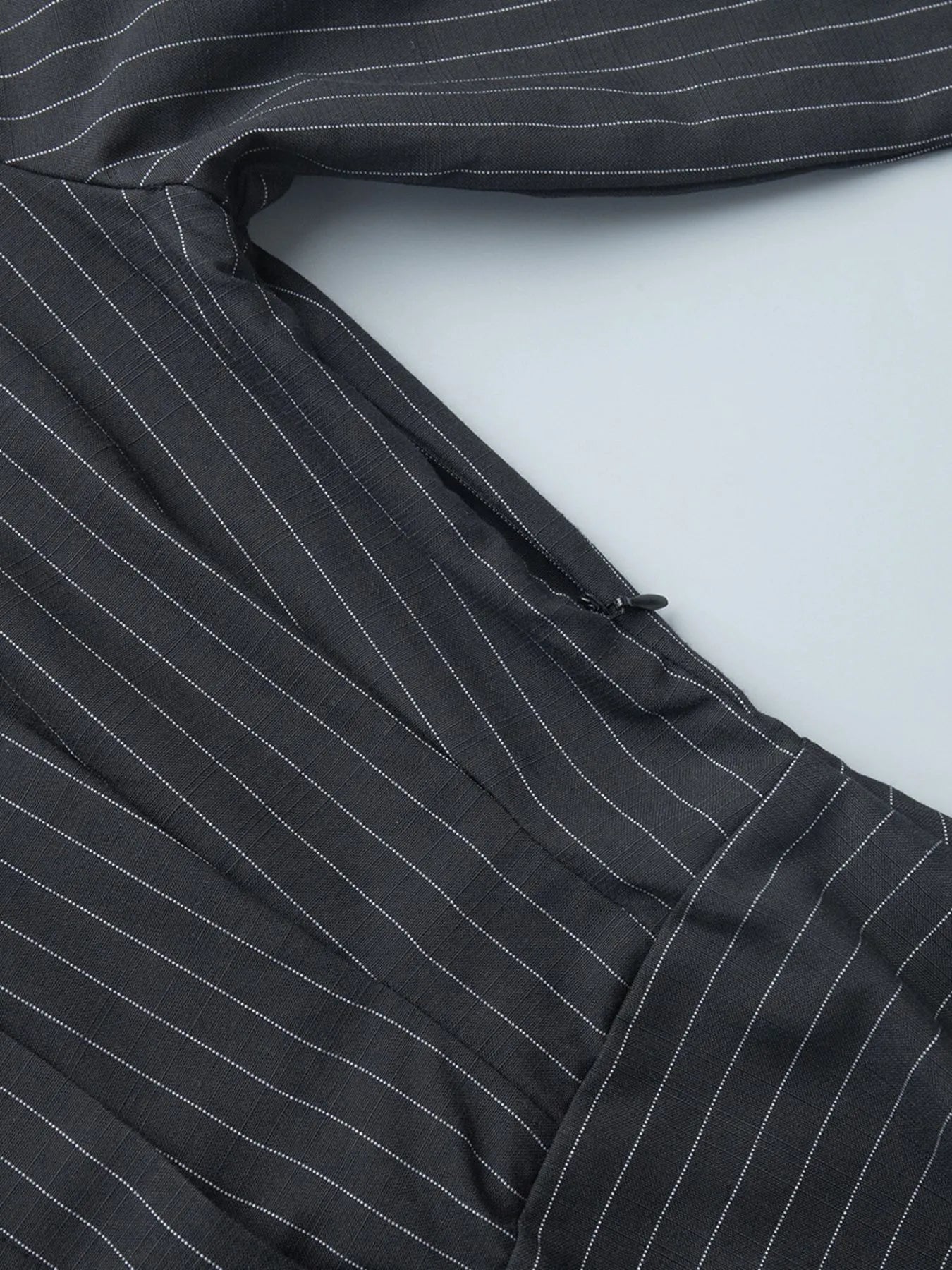 Striped Long Sleeve Shirt Dress OutfitFlow