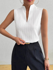 Textured Notched Tank OutfitFlow