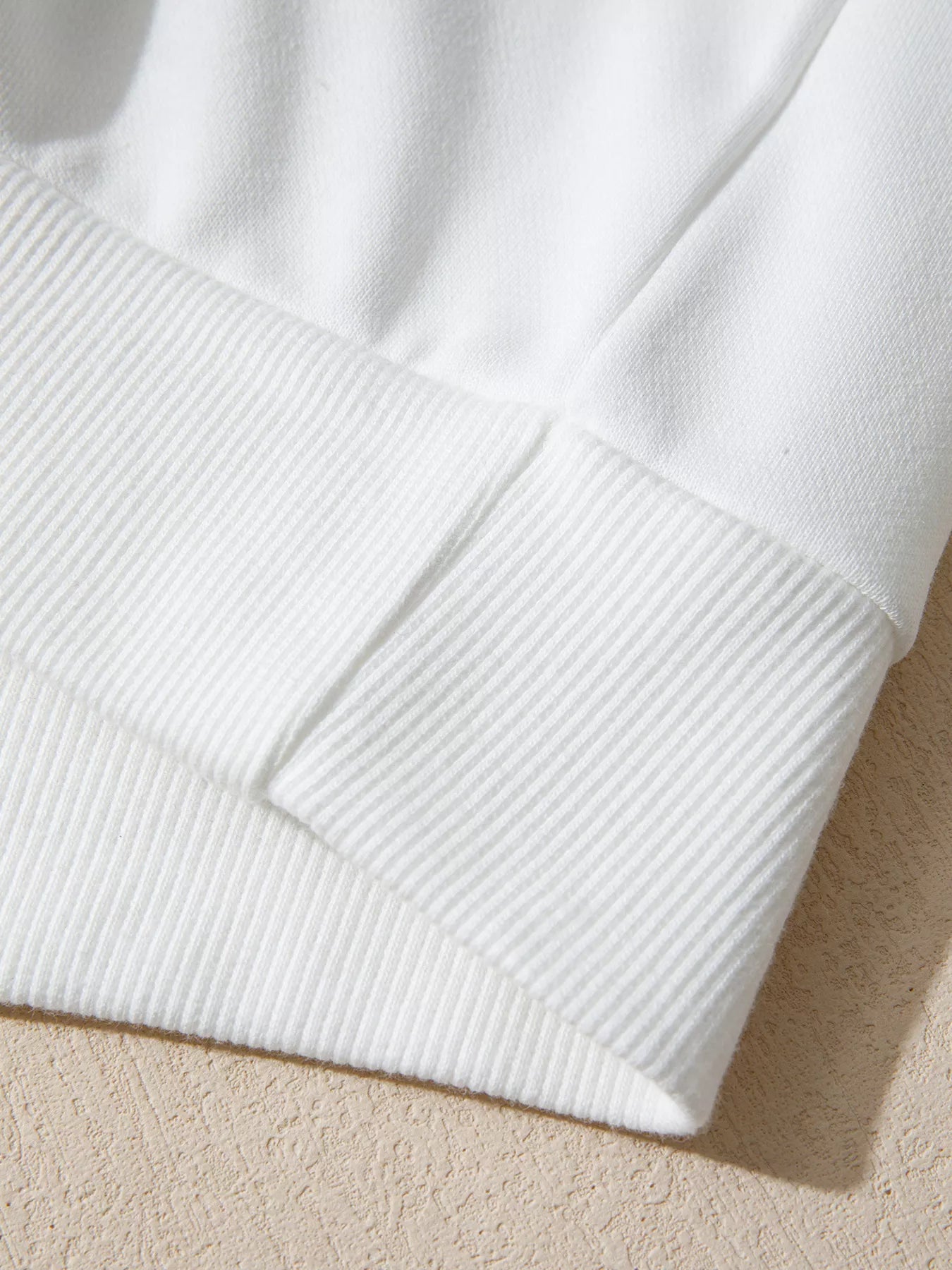 Pearl Plaid Christmas Tree Patched Drop Shoulder Sweatshirt OutfitFlow