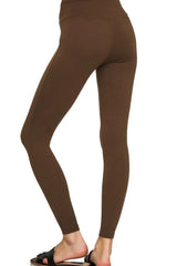 Zenana Premium Microfiber Wide Waistband Leggings OutfitFlow