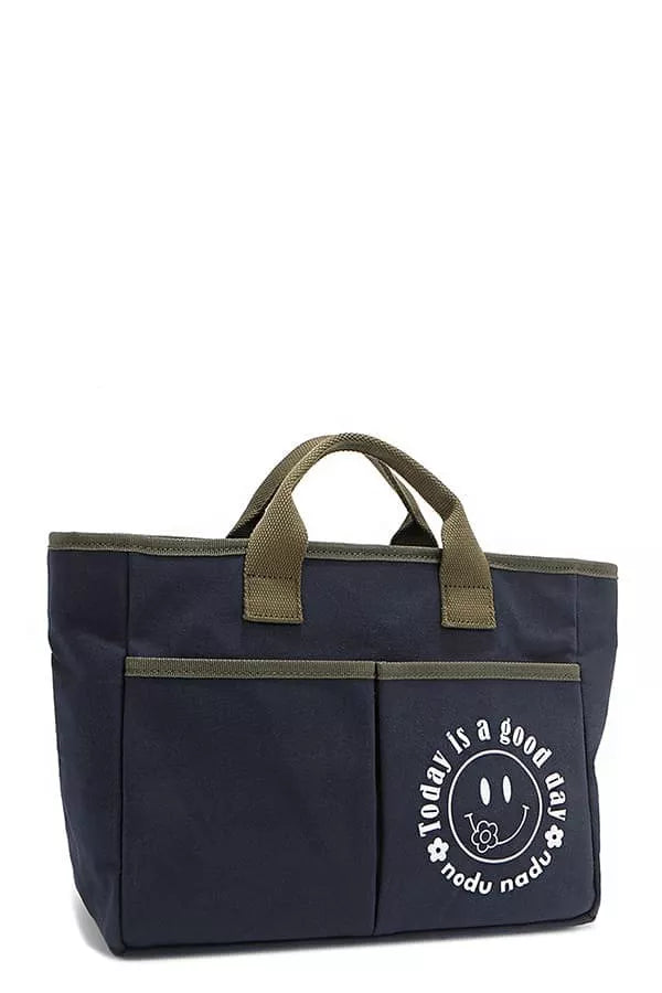 Nicole Lee USA Canvas Tote Bag Trendsi