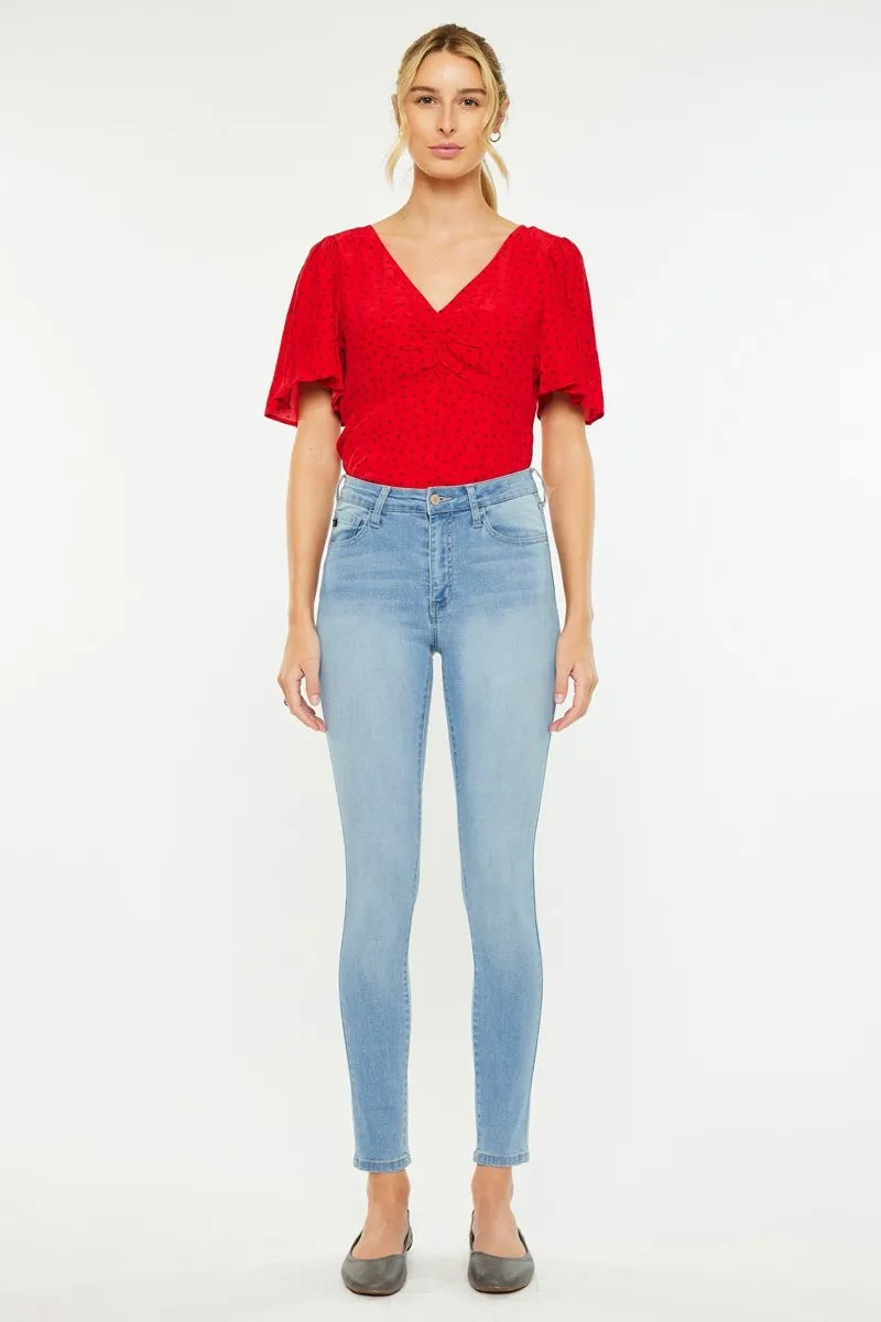 Kancan High Rise Super Skinny Jeans OutfitFlow