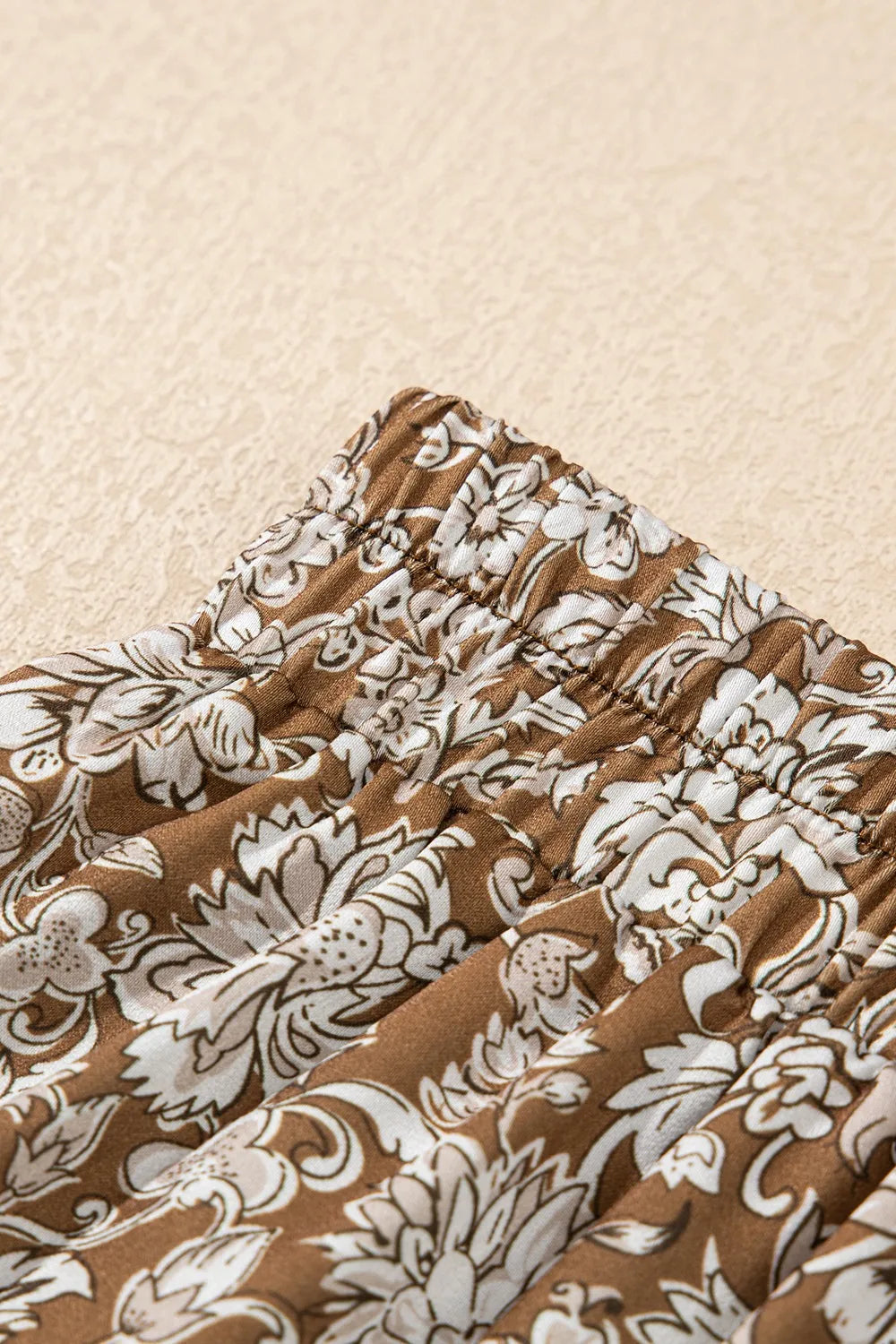 Floral Print Tiered Maxi Skirt OutfitFlow
