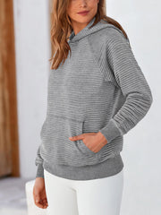 Outfit Flow - Kangaroo Pocket Long Sleeve Hoodie