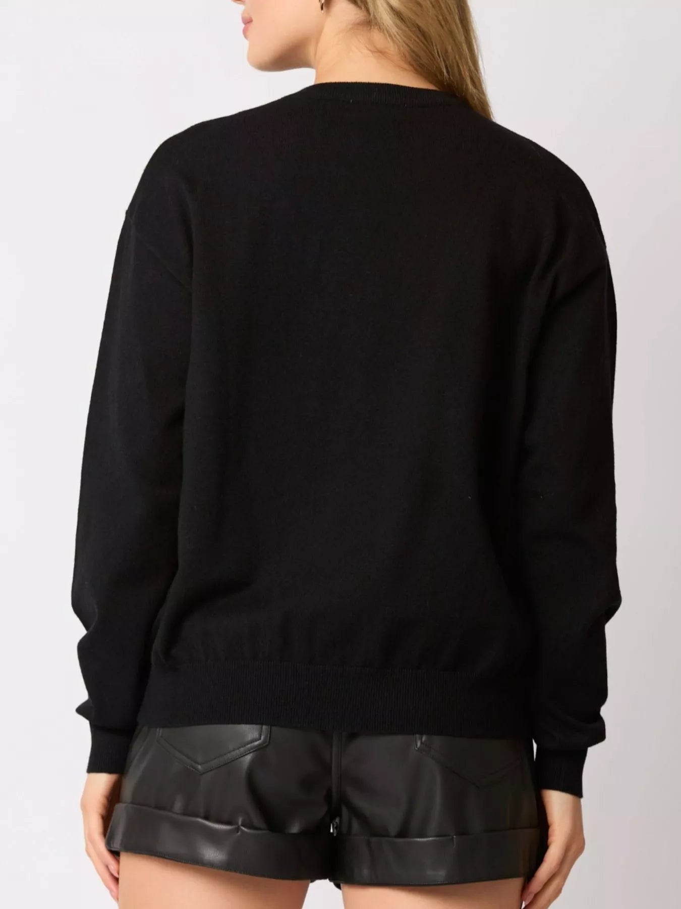 Sequined Nutcracker Long Sleeve Sweatshirt OutfitFlow