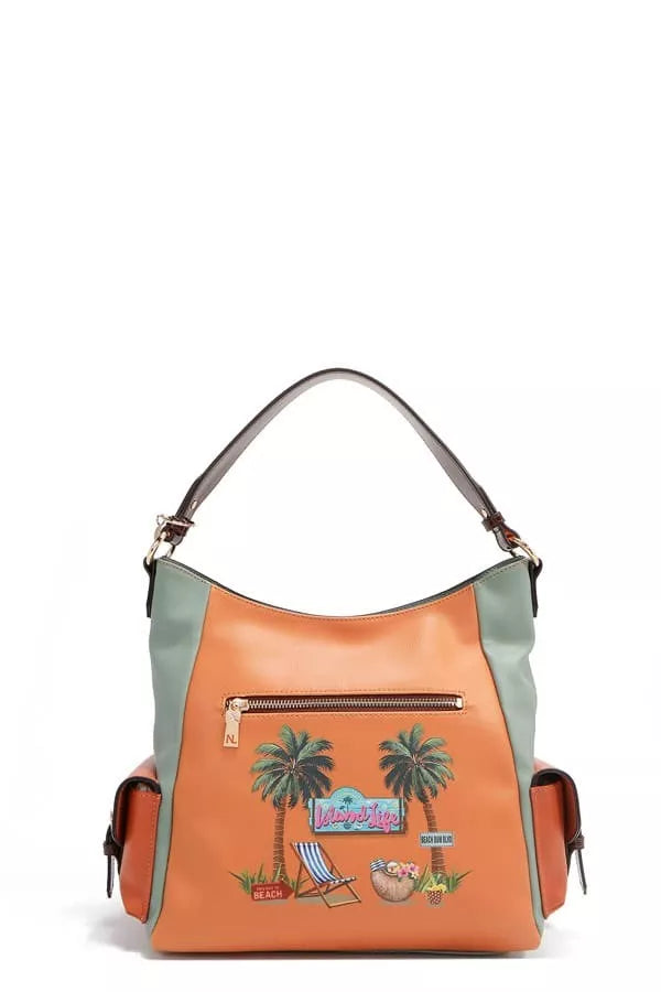 Nicole Lee USA Sun and Sand Hobo Handbag OutfitFlow