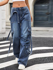 Wide Leg Cargo Jeans OutfitFlow