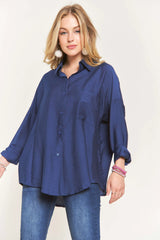 ADORA Button Down Linen Shirt OutfitFlow
