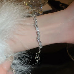 Copper Zircon Bracelet OutfitFlow