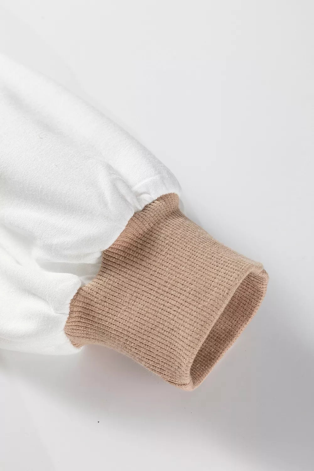 Stripe Colorblock Patchwork Contrast Stitching Sweatshirt OutfitFlow