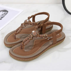 Toe Post Flats Sandals OutfitFlow