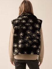 Zip Up Vest Coat with Pockets Trendsi