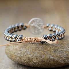 Outfit Flow - Alloy Natural Stone Braided Bracelet