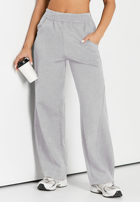 Outfit Flow - Elastic Waist Sweatpants with Pockets