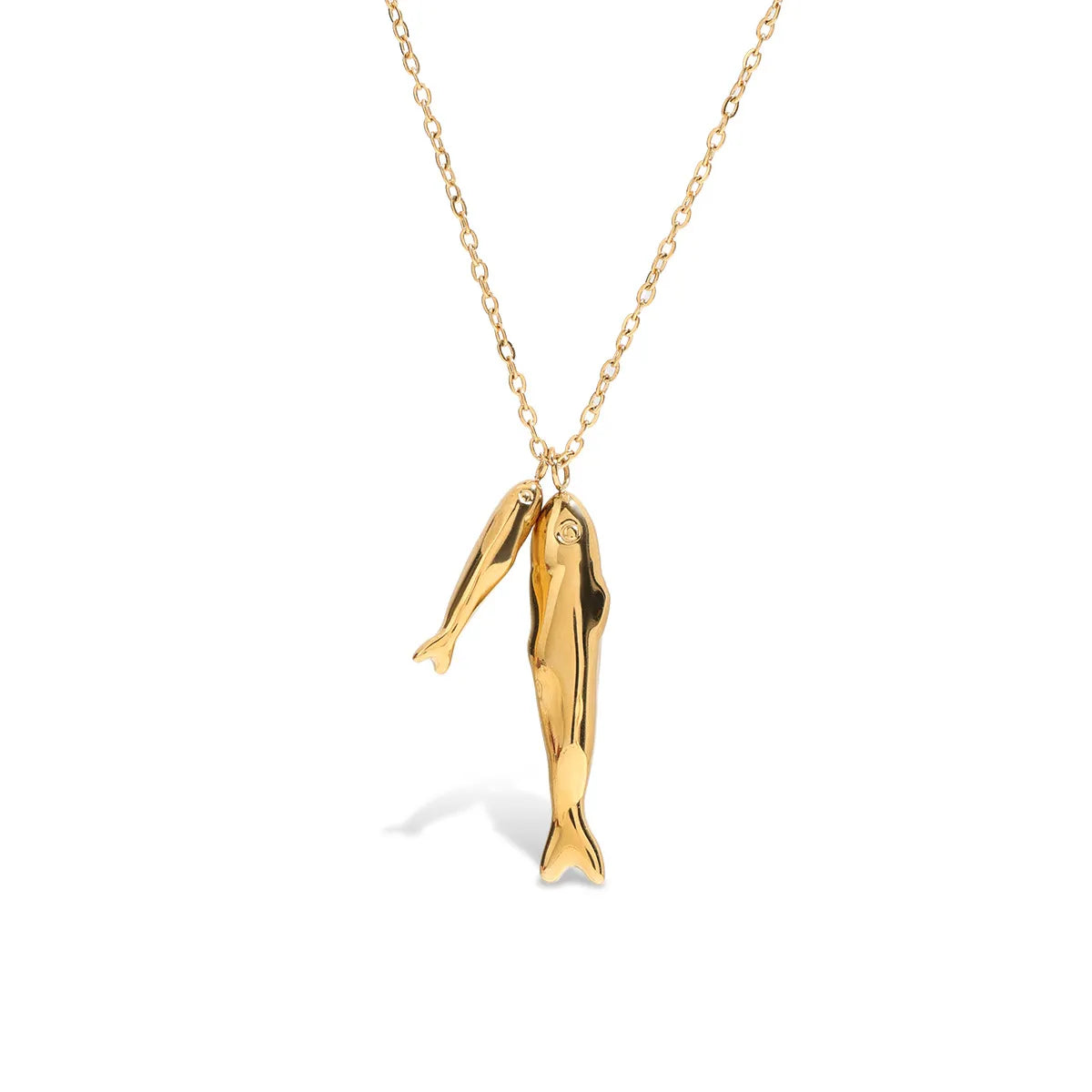18K Gold-Plated Pendant Necklace OutfitFlow