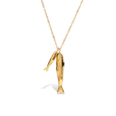 18K Gold-Plated Pendant Necklace OutfitFlow