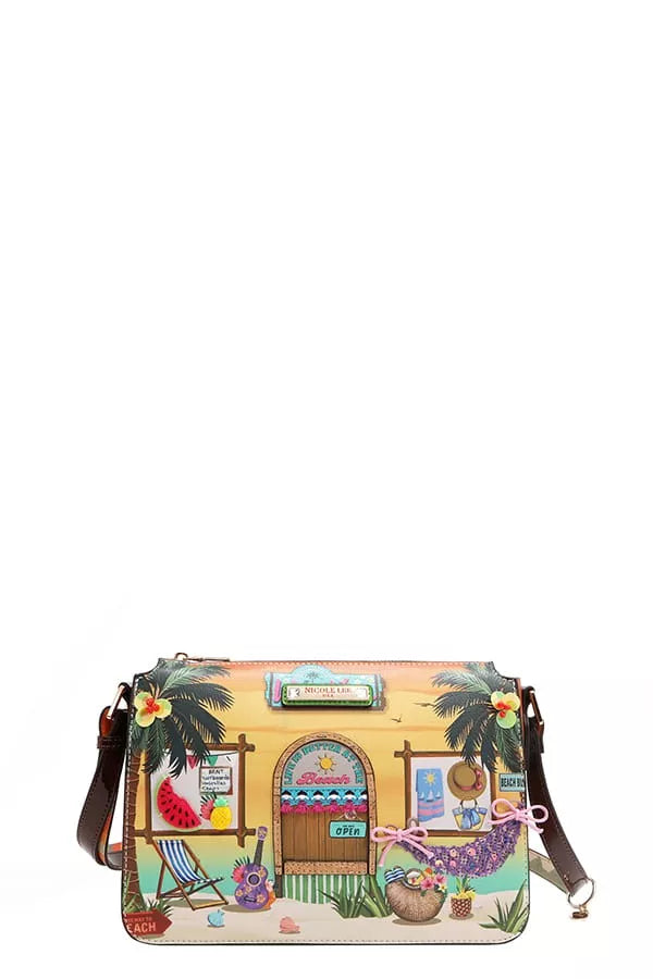 Nicole Lee USA Sun and Sand Crossbody Bag SUN AND SAND OS OutfitFlow