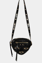 Outfit Flow - Fame PU Leather Triangle Crossbody Bag