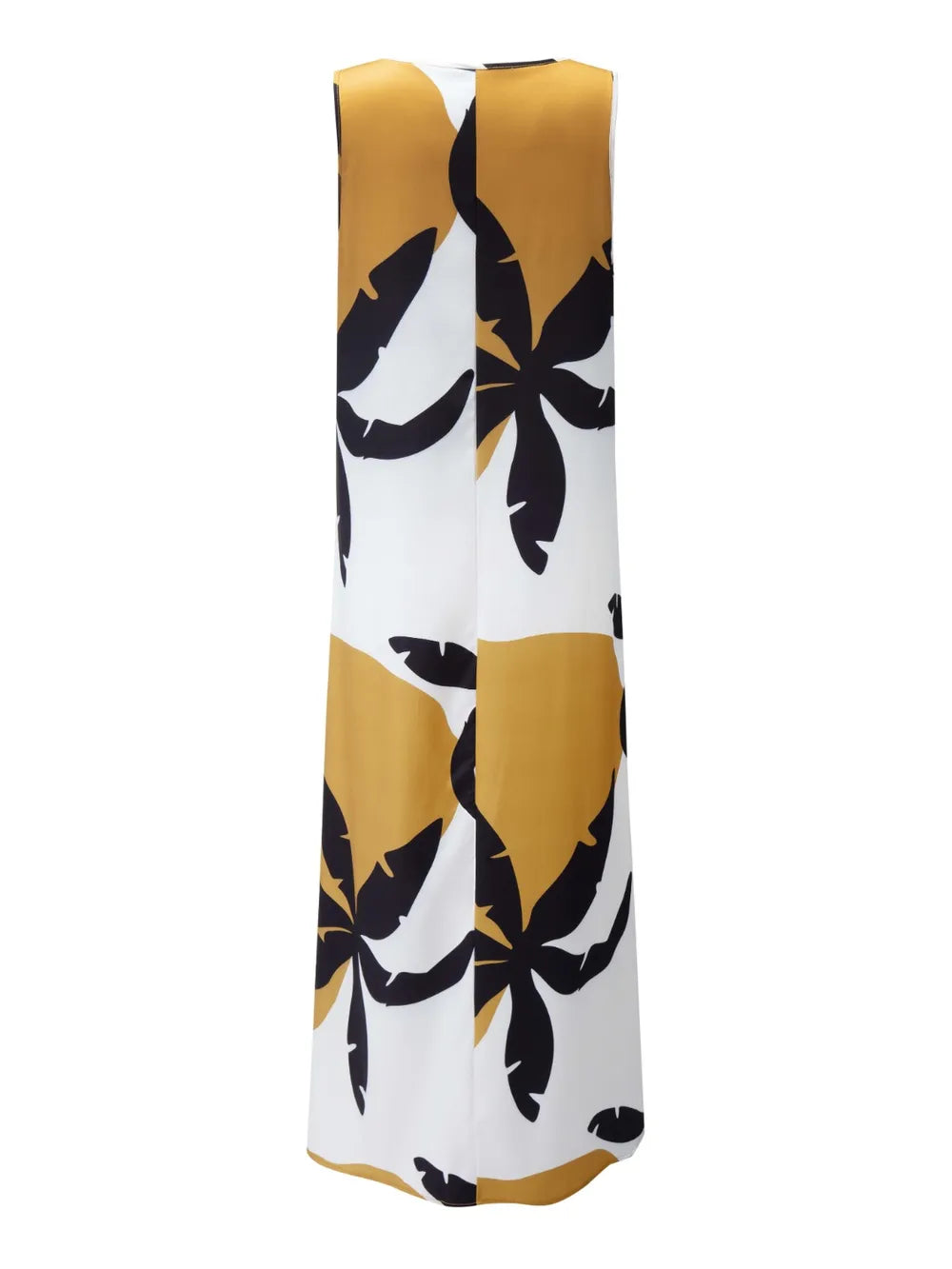 Printed Round Neck Mini Tank Dress OutfitFlow