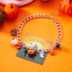 Halloween Charm Chain Necklace OutfitFlow