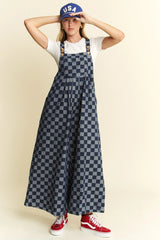 Jade By Jane Denim Checkered Jumpsuit OutfitFlow
